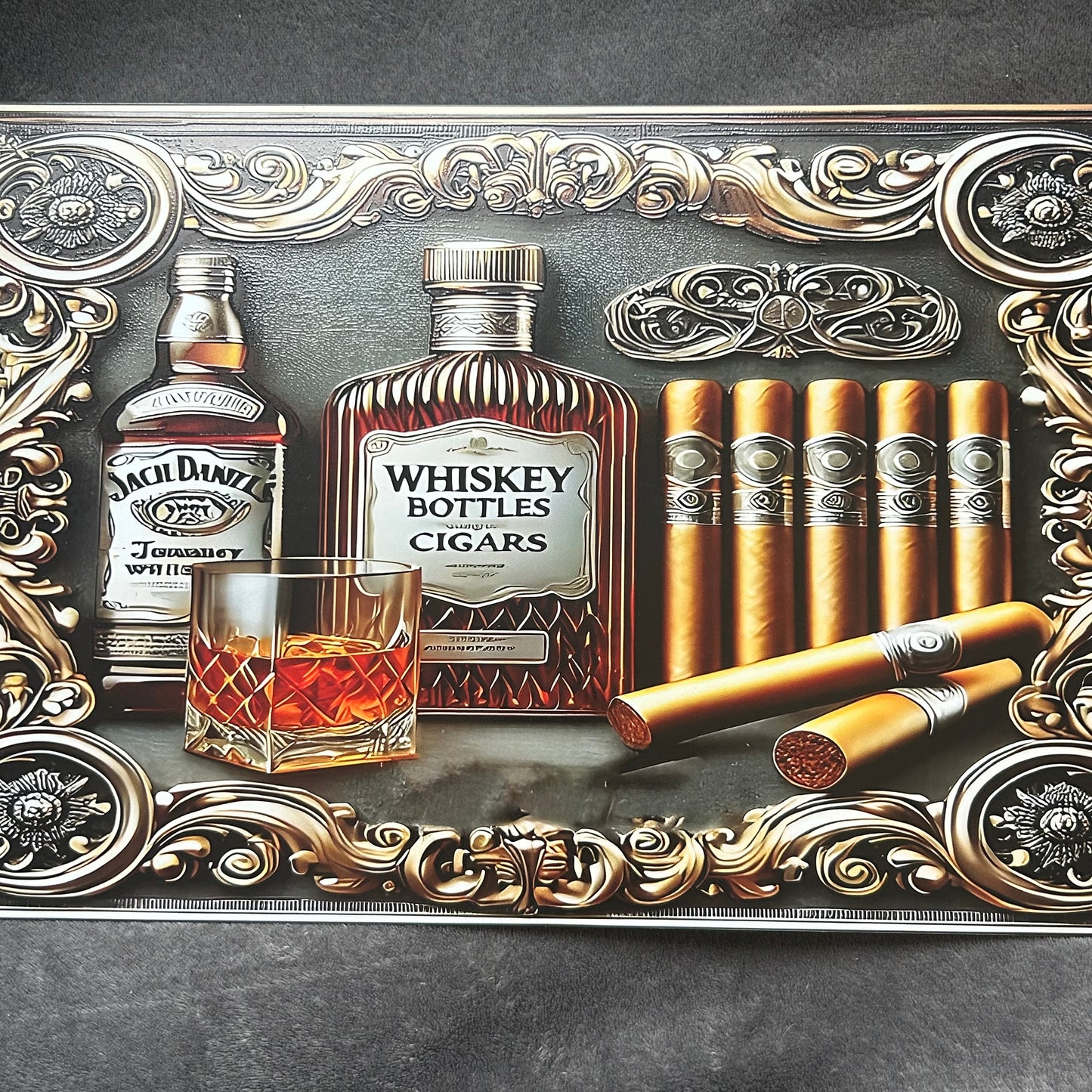 Large Whisky & Cigar Bar Sign