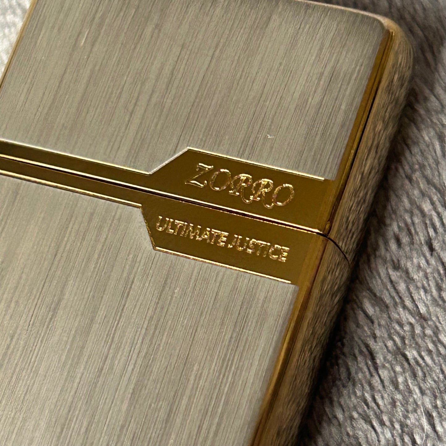 Zorro Ultimate Justice Chrome Gold