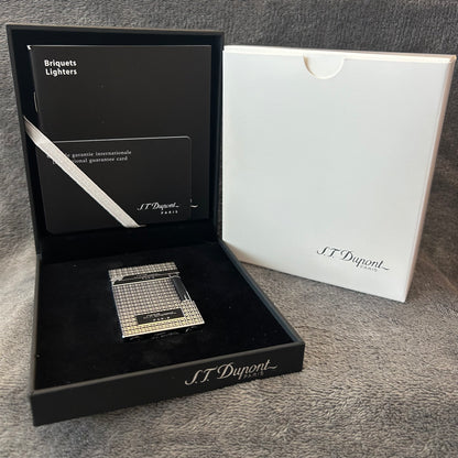 Luxury ST Dupont Dual Lighter - Silver2-Dupe