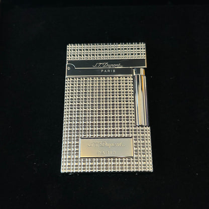 Luxury ST Dupont Dual Lighter - Silver2-Dupe