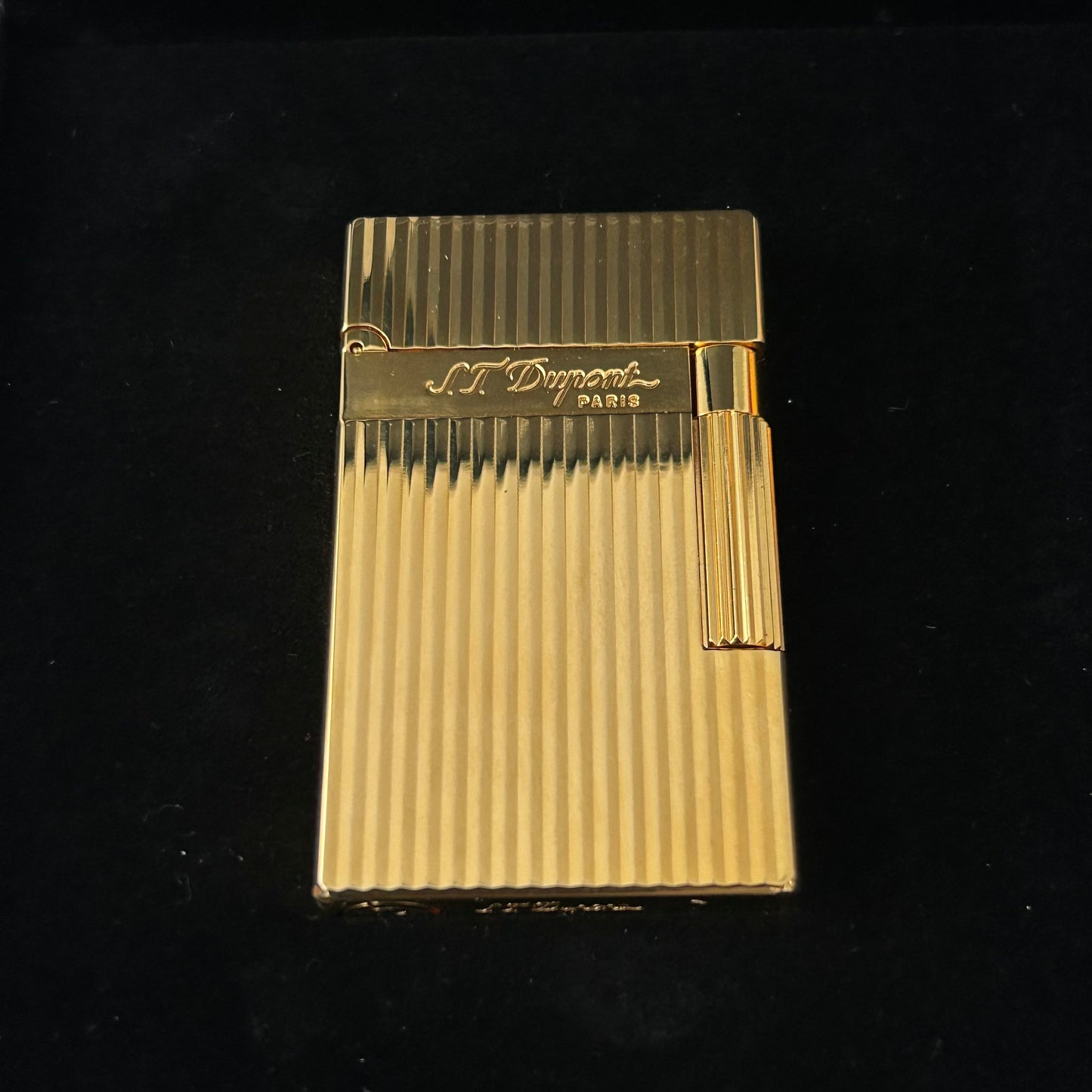 Luxury ST Dupont Dual Flame Lighter - Gold2-Dupe