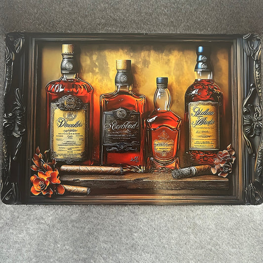 Whiskey Shelf Bar Sign